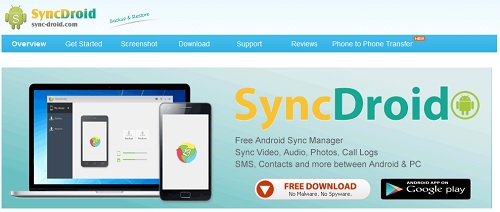 sync android smartphone and pc tools