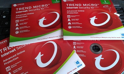 antivirus trend micro installation disc