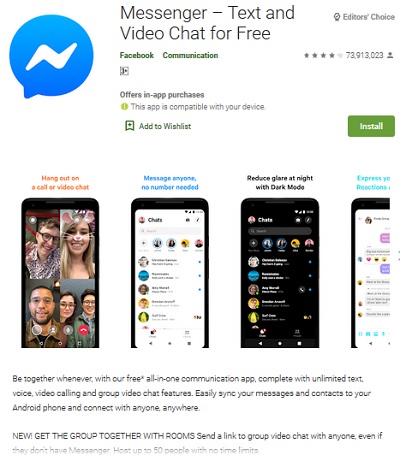 applikasi voip facebook messenger